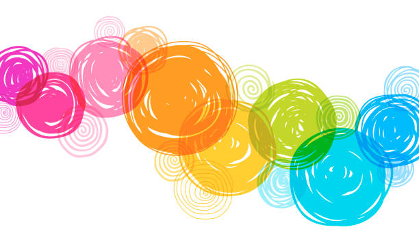 Soft abstract illustration of circular daily patterns representing a consistent routine